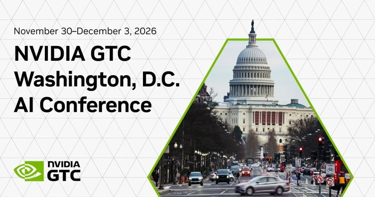 NVIDIA GTC Washington D.C. 2026官方主视觉