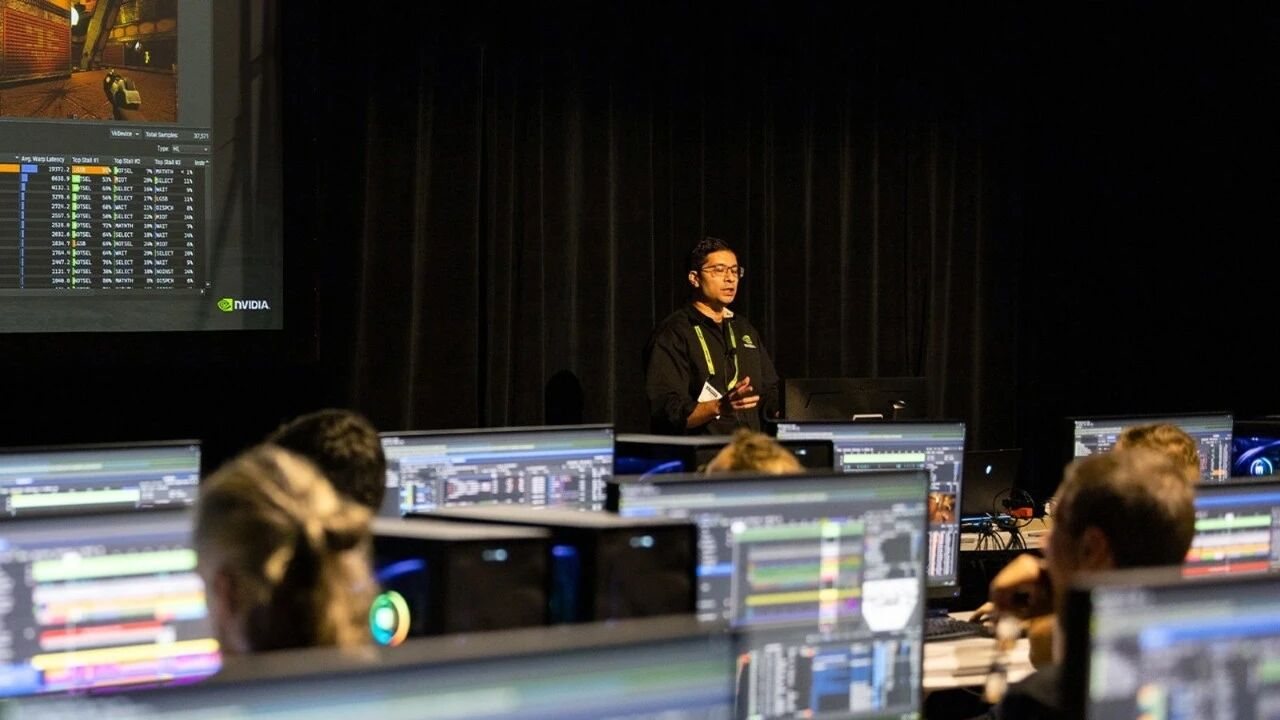 NVIDIA GTC培训与技术学习现场
